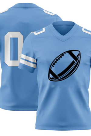 Everydaycommunionshop American Football Ball High Contrast American Football Jersey