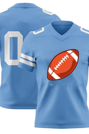 Everydaycommunionshop American Football Ball Side Illustration American Football Jersey