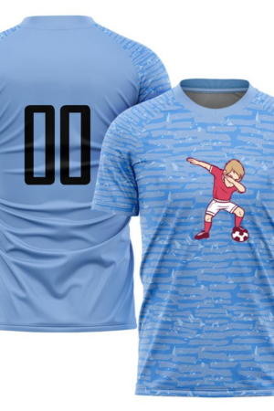 Everydaycommunionshop Boy Soccer Player Dab Illustration Soccer Jersey