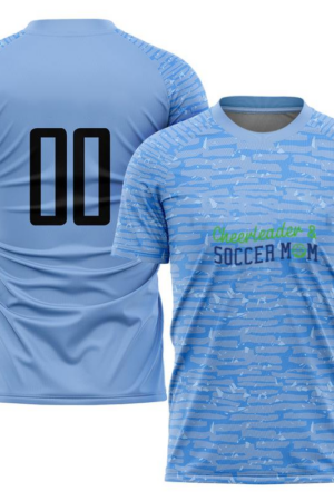 Everydaycommunionshop Cheerleader Soccer Mom Design Soccer Jersey