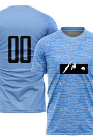 Everydaycommunionshop Drawn Kicking Soccer Soccer Jersey
