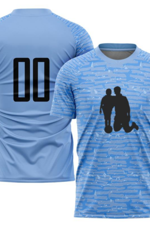 Everydaycommunionshop Father Child Playing Soccer Soccer Jersey