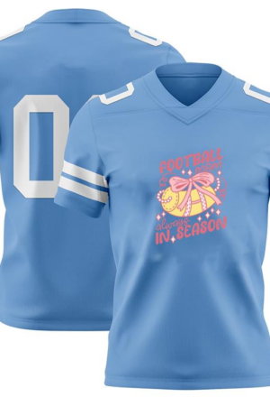 Everydaycommunionshop Football Mom Always In Season Design AB American Football Jersey