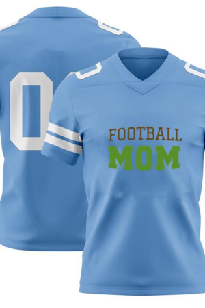 Everydaycommunionshop Football Mom Green Design American Football Jersey