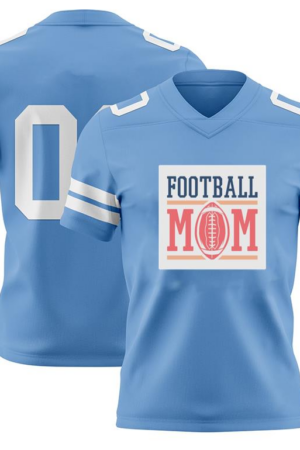 Everydaycommunionshop Football Mom Quote Lettering American Football Jersey