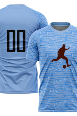 Everydaycommunionshop Football Player Soccer Silhouette Soccer Jersey