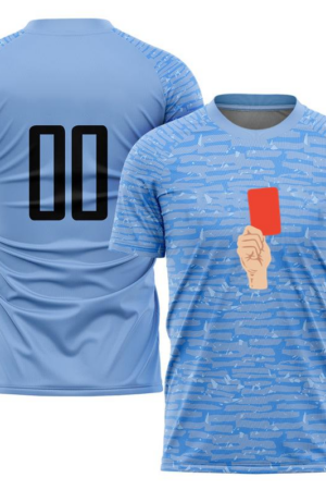 Everydaycommunionshop Hand Showing A Soccer Red Card Soccer Jersey