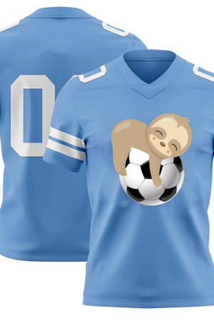 Everydaycommunionshop Sloth Soccer Football American Football Jersey