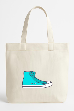 Everydaycommunionshop Sneaker Color Stroke Canvas Tote Bag
