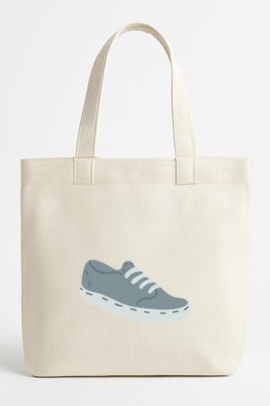 Everydaycommunionshop Sport Shoes Flat Canvas Tote Bag