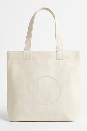 Everydaycommunionshop Table Tennis Racket Icon Canvas Tote Bag