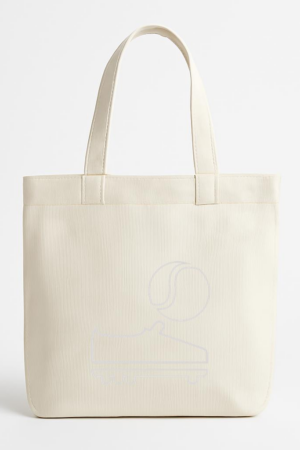 Everydaycommunionshop Tennis Ball Boot Icon Canvas Tote Bag
